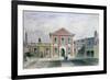 Barber Surgeons Hall, 1846-Thomas Hosmer Shepherd-Framed Giclee Print