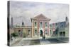 Barber Surgeons Hall, 1846-Thomas Hosmer Shepherd-Stretched Canvas