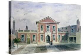 Barber Surgeons Hall, 1846-Thomas Hosmer Shepherd-Stretched Canvas