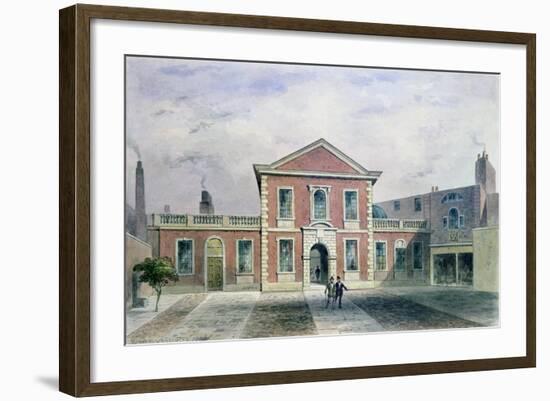 Barber Surgeons Hall, 1846-Thomas Hosmer Shepherd-Framed Giclee Print