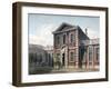 Barber Surgeons' Hall and Courtyard, City of London, 1812-George Shepherd-Framed Giclee Print