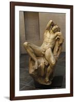 Barberini Faun. a Sleeping Satyr. About 220 BC. Greek Baroque. Roman Copy. Glyptothek. Munich-null-Framed Giclee Print