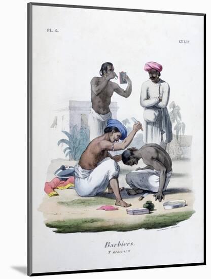 Barbers, 1828-Marlet et Cie-Mounted Giclee Print