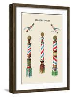 Barbers' Poles-null-Framed Art Print