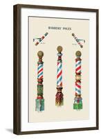 Barbers' Poles-null-Framed Art Print