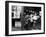 Barbershop at Down Town Hair School-Alfred Eisenstaedt-Framed Premium Photographic Print