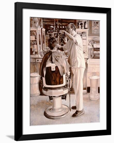 Barbershop IV, 2010-Max Ferguson-Framed Giclee Print