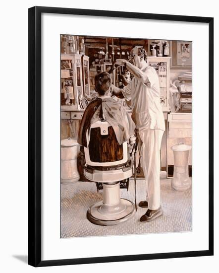 Barbershop IV, 2010-Max Ferguson-Framed Giclee Print