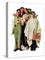 "Barbershop Quartet", September 26,1936-Norman Rockwell-Stretched Canvas