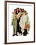 "Barbershop Quartet", September 26,1936-Norman Rockwell-Framed Giclee Print