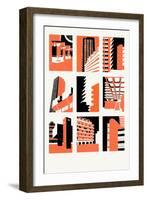 Barbican, 2014-Eliza Southwood-Framed Giclee Print