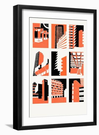 Barbican, 2014-Eliza Southwood-Framed Giclee Print