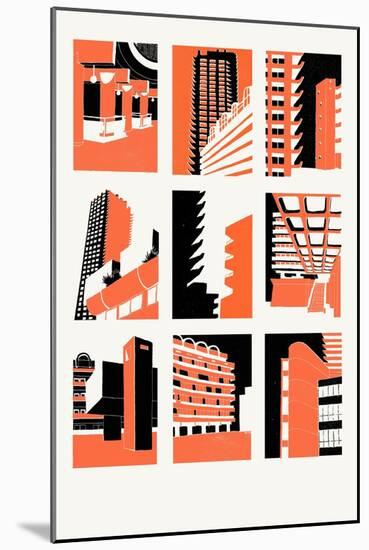 Barbican, 2014-Eliza Southwood-Mounted Giclee Print