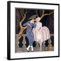 Barbier: Artful Servant-Georges Barbier-Framed Giclee Print