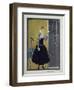 Barbier Black Dress-Vintage Apple Collection-Framed Giclee Print