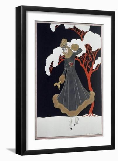 Barbier Dress-Vintage Apple Collection-Framed Giclee Print