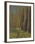 Barbizon en automne-Odilon Redon-Framed Giclee Print