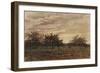 Barbizon: le crépuscule-Félix Ziem-Framed Giclee Print