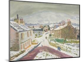 Barbon in the Snow, 1952-Stephen Harris-Mounted Giclee Print