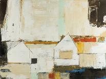 Rooftops-Barbra Mann Myers-Stretched Canvas