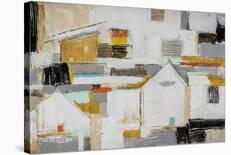 Rooftops-Barbra Mann Myers-Stretched Canvas