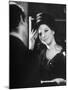 Barbra Streisand at Recording Session-Bill Eppridge-Mounted Premium Photographic Print