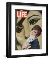 Barbra Streisand, March 18, 1966-Bill Eppridge-Framed Photographic Print