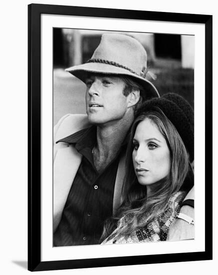 Barbra Streisand, Robert Redford, the Way We Were, 1973-null-Framed Photographic Print