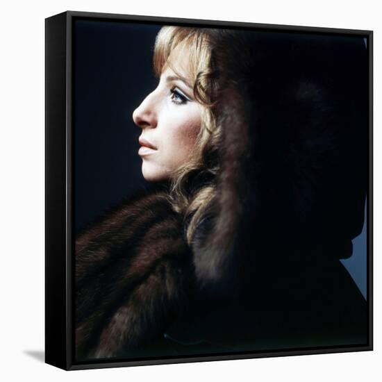 Barbra Streisand-null-Framed Stretched Canvas