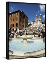 Barcaccia Fountain, Piazza Di Spagna, Rome, Lazio, Italy-Guy Thouvenin-Framed Photographic Print