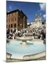 Barcaccia Fountain, Piazza Di Spagna, Rome, Lazio, Italy-Guy Thouvenin-Mounted Photographic Print