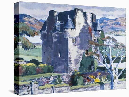 Barcaldine Castle, Argyll, c. 1928-Francis Campbell Boileau Cadell-Stretched Canvas
