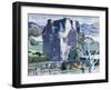 Barcaldine Castle, Argyll, c. 1928-Francis Campbell Boileau Cadell-Framed Giclee Print