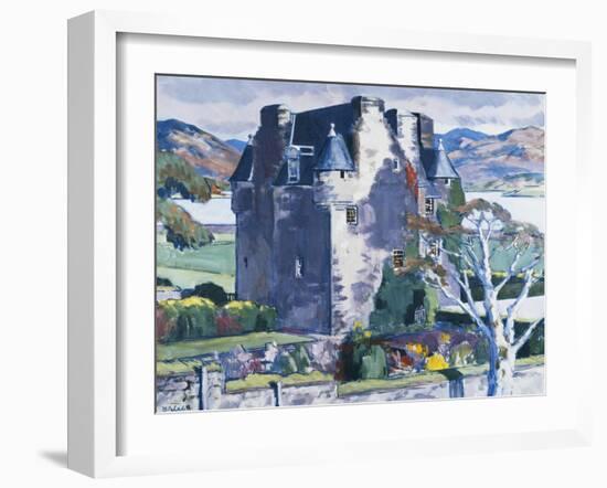 Barcaldine Castle, Argyll, c. 1928-Francis Campbell Boileau Cadell-Framed Giclee Print