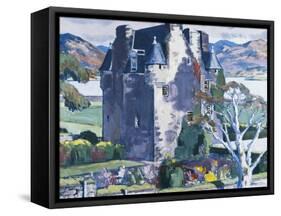Barcaldine Castle, Argyll-Francis Campbell Cadell-Framed Stretched Canvas
