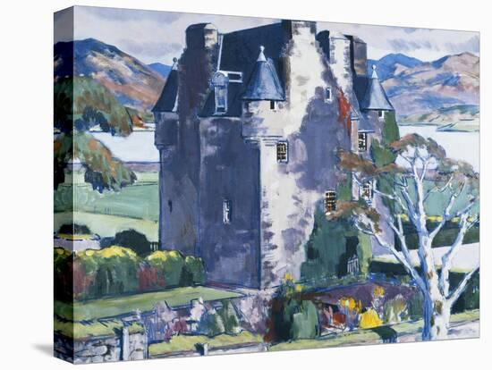 Barcaldine Castle, Argyll-Francis Campbell Cadell-Stretched Canvas