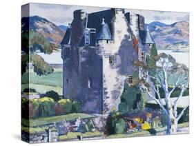 Barcaldine Castle, Argyll-Francis Campbell Cadell-Stretched Canvas