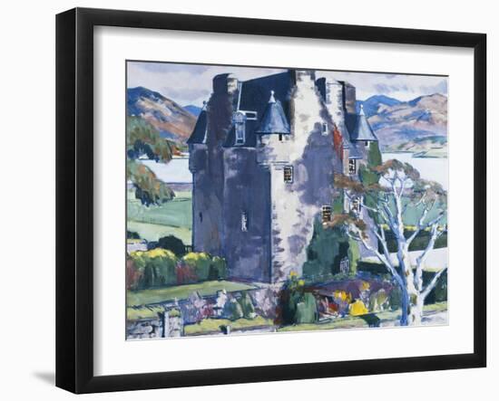 Barcaldine Castle, Argyll-Francis Campbell Cadell-Framed Giclee Print