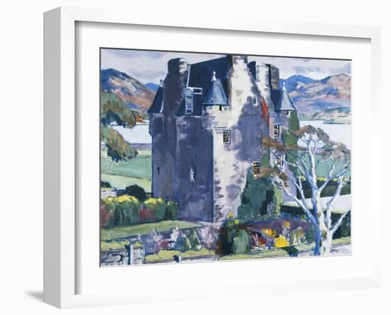 Barcaldine Castle, Argyll-Francis Campbell Cadell-Framed Giclee Print