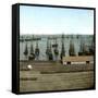 Barcelon (Spain), View of the Port and the Harbour-Leon, Levy et Fils-Framed Stretched Canvas