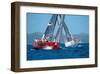 Barcelona Boat Race-null-Framed Art Print