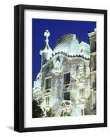 Barcelona, Casa Batllo, Spain-Steve Vidler-Framed Photographic Print