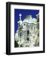 Barcelona, Casa Batllo, Spain-Steve Vidler-Framed Premium Photographic Print