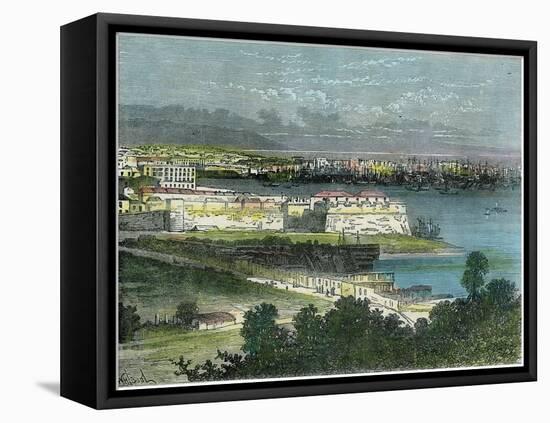 Barcelona, Catalonia, Spain, C1880-null-Framed Stretched Canvas