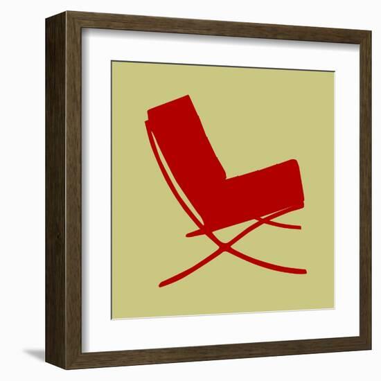 Barcelona Chair-Anita Nilsson-Framed Art Print