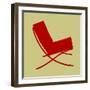 Barcelona Chair-Anita Nilsson-Framed Art Print