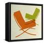 Barcelona Chairs II-Anita Nilsson-Framed Stretched Canvas