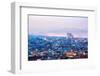 Barcelona Cityscape at Dusk Spain-vichie81-Framed Photographic Print