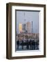 Barcelona harbour, Catalonia, Spain-null-Framed Art Print