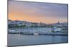 Barcelona Marina at Sunset, Barcelona, Catalonia, Spain-Mark Mawson-Mounted Photographic Print